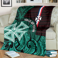 Wallis And Futuna Blanket Tribal Polynesian Tattoo Heritage Cross Flag