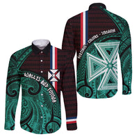 Wallis And Futuna Family Matching Summer Maxi Dress and Hawaiian Shirt Tribal Polynesian Tattoo Heritage Cross Flag
