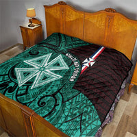 Wallis And Futuna Quilt Tribal Polynesian Tattoo Heritage Cross Flag