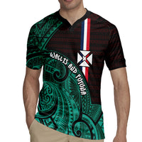 Wallis And Futuna Rugby Jersey Tribal Polynesian Tattoo Heritage Cross Flag