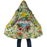 Hawaiian Piko Threads Of Paradise Aloha Cloak Tropical Hibiscus Plumeria