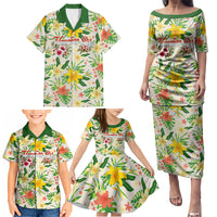 Hawaiian Piko Threads Of Paradise Aloha Family Matching Puletasi and Hawaiian Shirt Tropical Hibiscus Plumeria TS04 - Polynesian Pride