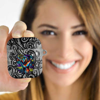 Chur Bro Shaka Sign AirPods Case New Zealand Koru Colorful Graffiti Splash TS04 - Polynesian Pride
