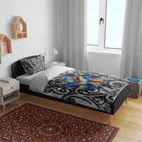 Chur Bro Shaka Sign Bedding Set New Zealand Koru Colorful Graffiti Splash TS04 - Polynesian Pride