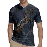 New Zealand She’ll Be Right Rugby Jersey NZ Slang No. 8 Wire Map Pattern