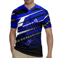 Kosrae Deep Sea Scuba Diving Rugby Jersey Blue Hole Beneath The Surface Coral Reef Graphic Art