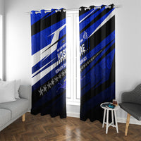 Kosrae Deep Sea Scuba Diving Window Curtain Blue Hole Beneath The Surface Coral Reef Graphic Art