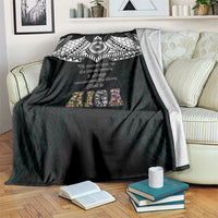 AIGA Always In Gods Arms Samoa Blanket Polynesian Tribal Tattoo Art Family Heritage Faith TS04 Black White - Polynesian Pride
