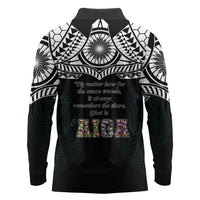 AIGA Always In Gods Arms Samoa Long Sleeve Polo Shirt Polynesian Tribal Tattoo Art Family Heritage Faith TS04 - Polynesian Pride