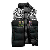 AIGA Always In Gods Arms Samoa Sleeveless Puffer Jacket Polynesian Tribal Tattoo Art Family Heritage Faith TS04 - Polynesian Pride