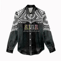 AIGA Always In Gods Arms Samoa Women Casual Shirt Polynesian Tribal Tattoo Art Family Heritage Faith TS04 - Polynesian Pride