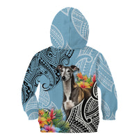 Polynesian Greyhound Kid Hoodie Polynesian Pattern And Greyhound TS04 - Polynesian Pride