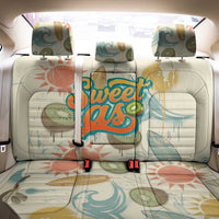 NZ Slang Sweet As Kiwi Shaka Sign Back Car Seat Cover New Zealand Surfboards Sun and Tropical Beach Retro