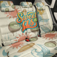 NZ Slang Sweet As Kiwi Shaka Sign Back Car Seat Cover New Zealand Surfboards Sun and Tropical Beach Retro