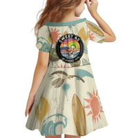 NZ Slang Sweet As Kiwi Shaka Sign Family Matching Puletasi and Hawaiian Shirt New Zealand Surfboards Sun and Tropical Beach Retro TS04 - Polynesian Pride