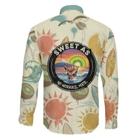 NZ Slang Sweet As Kiwi Shaka Sign Family Matching Short Sleeve Bodycon Dress and Hawaiian Shirt New Zealand Surfboards Sun and Tropical Beach Retro TS04 - Polynesian Pride