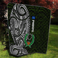 Pohnpei Federated States Of Micronesia Quilt Polynesian Tribal Heritage Art With Kaselehlie State Seal