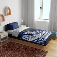 Northern Mariana Islands Saipan Bedding Set Polynesian Tribal Pattern - Commonwealth Seal Art