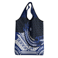 Northern Mariana Islands Saipan Grocery Bag Polynesian Tribal Pattern - Commonwealth Seal Art