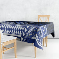 Northern Mariana Islands Saipan Tablecloth Polynesian Tribal Pattern - Commonwealth Seal Art