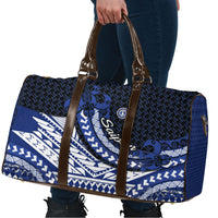Northern Mariana Islands Saipan Travel Bag Polynesian Tribal Pattern - Commonwealth Seal Art