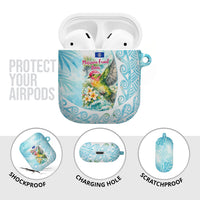 Saipan CMNI AirPods Case Polynesian Northern Mariana Islands Fruit Dove Watercolor