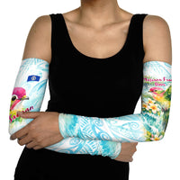Saipan CMNI Arm Sleeves Polynesian Northern Mariana Islands Fruit Dove Watercolor