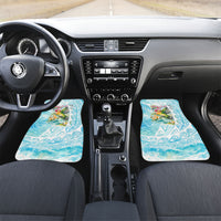 Saipan CMNI Car Mats Polynesian Northern Mariana Islands Fruit Dove Watercolor