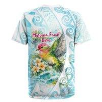 Saipan CMNI Rugby Jersey Polynesian Northern Mariana Islands Fruit Dove Watercolor