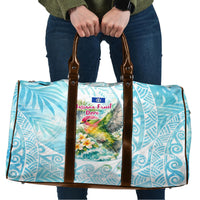 Saipan CMNI Travel Bag Polynesian Northern Mariana Islands Fruit Dove Watercolor