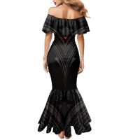 Feminine Polynesian Mermaid Dress Mandala Tattoo Style TS04 - Polynesian Pride
