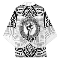Aiga Samoa Raised Fist Kimono Polynesian Tribal Tattoo Art Family Pride TS04 - Polynesian Pride