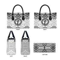 Aiga Samoa Raised Fist Leather Bag Polynesian Tribal Tattoo Art Family Pride TS04 - Polynesian Pride