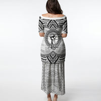 Aiga Samoa Raised Fist Puletasi Polynesian Tribal Tattoo Art Family Pride TS04 - Polynesian Pride