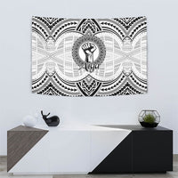 Aiga Samoa Raised Fist Tapestry Polynesian Tribal Tattoo Art Family Pride TS04 - Polynesian Pride