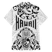 Hawaii Family Matching Summer Maxi Dress and Hawaiian Shirt with Polynesian Turtle TS04 - Polynesian Pride