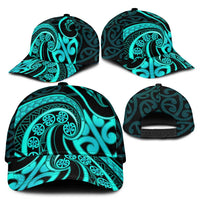Turquoise New Zealand Mangopare Classic Cap Aotearoa Maori Koru Style LT14
