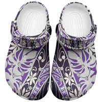 Vareau Tahiti Tiare Monstera Clogs Shoes Polynesian Pattern Curve Style - Polynesian Pride