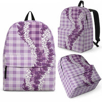 Violet Hawaii Palaka Backpack Hawaiian Honohono Lei LT05 - Polynesian Pride