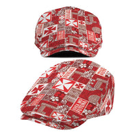 Wallis Et Futuna Kilisimasi Fiefia Jeff Hat Pacific Patchwork Xmas Vibes - Polynesian Pride