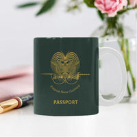 Papua New Guinea Passport White Mug - Polynesian Pride