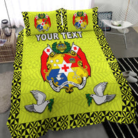 (Custom Personalised) Tonga Bedding Set Be Unique Version 01 Yellow LT13 - Polynesian Pride