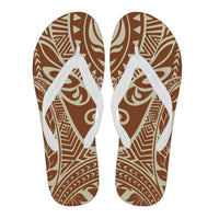 Polynesian 41 Flip Flops Men White - Polynesian Pride