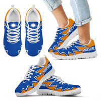 Marshall Islands Sneakers - Marshall Islands Flag Thunder Style - Polynesian Pride