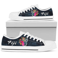 Fiji Polynesian Low Top Shoe - Tropical Flower - Polynesian Pride