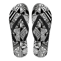 Polynesian 17 Flip Flops Women Black - Polynesian Pride