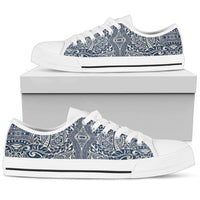 Polynesian Tribal Low Top Shoe Blue - Polynesian Pride