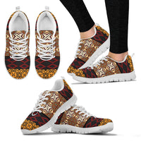 Samoa Sneakers - Samoa Siapo Pattern - NN8 - Polynesian Pride