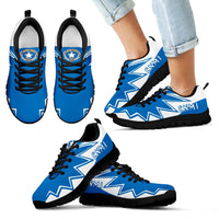 Northern Mariana Islands Sneakers - CNMI Flag Thunder Style - Polynesian Pride