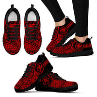Kanaka Polynesian Sneakers 04 Women's Sneakers Black - Polynesian Pride
